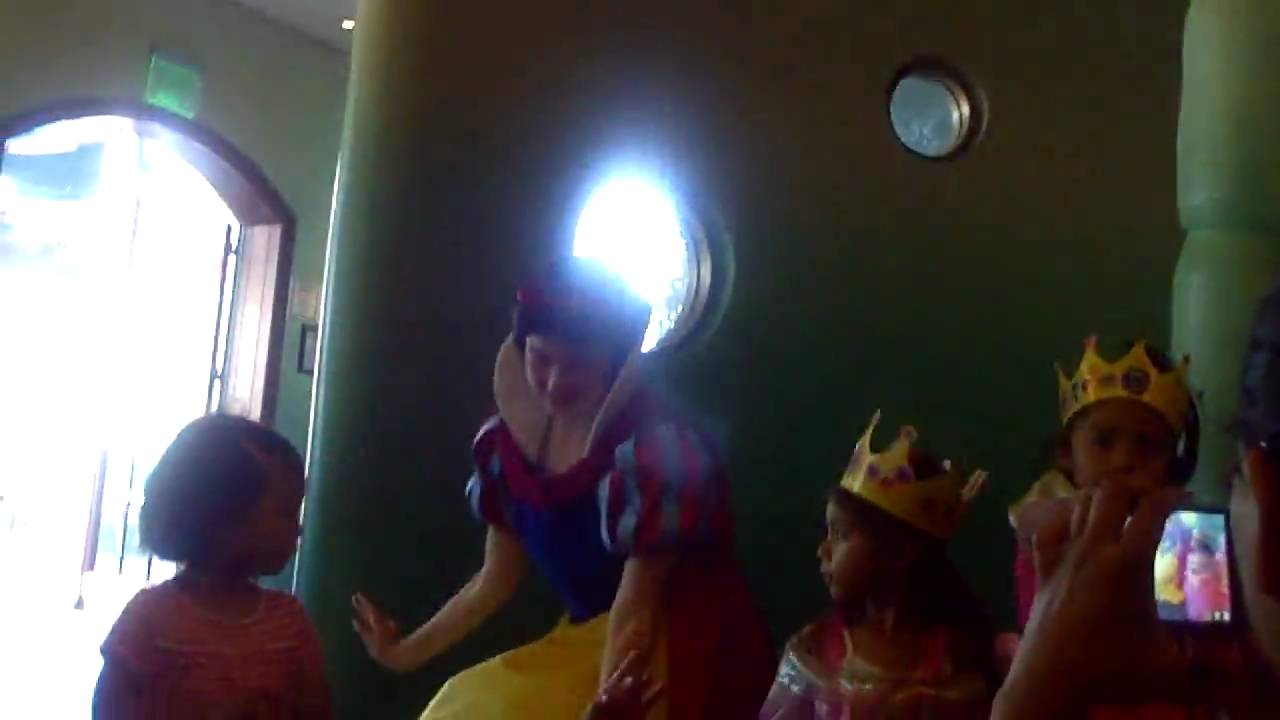 Mya Meets Disney Princesses 1