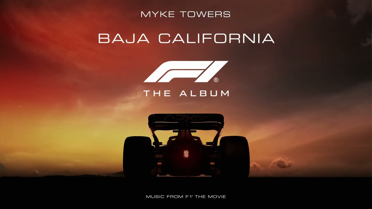 Myke Towers - Baja California (From F1®️ The Movie) [Official Visualizer]