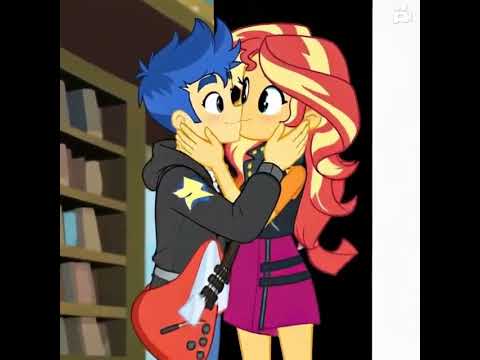 #mylittlepony Kiss Sunset Flash