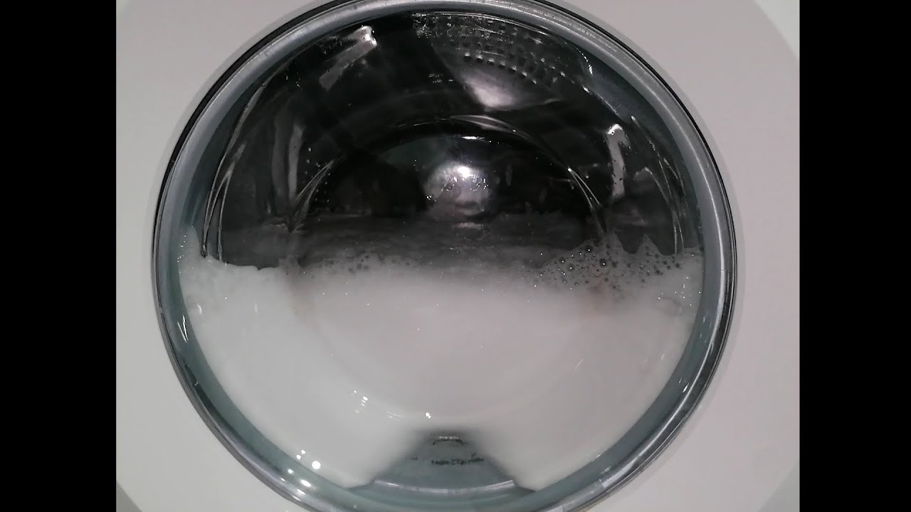 myria washing machine Cotton 90°C drum clean