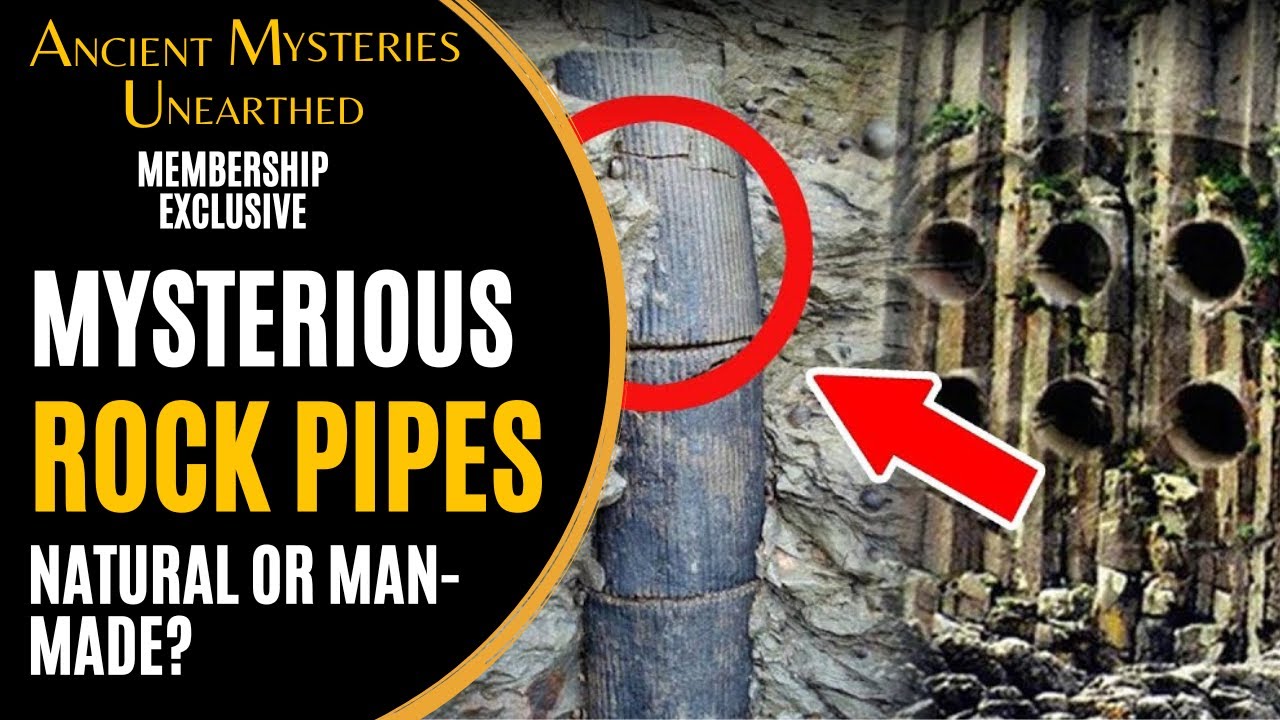 Mysterious 'Pipes' Rock Formation at Mount Baigong, China