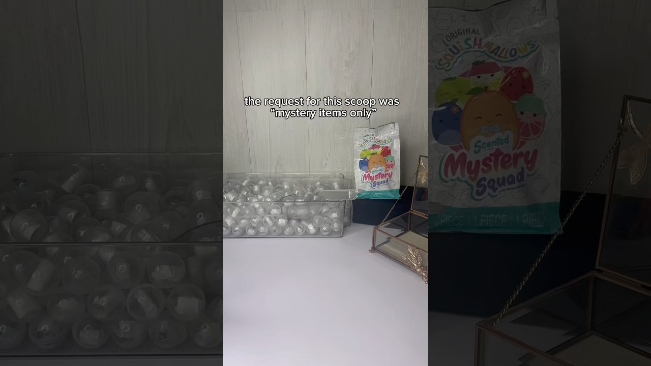 mystery items mystery scoop! #fidgets #asmr #unboxing #haul #mysteryscoop #blindbox