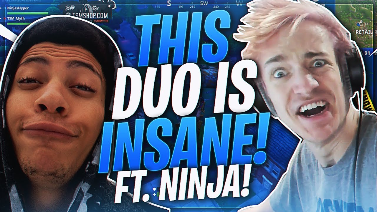 Myth x Ninja - THE DUO YOU'VE ALL BEEN WAITING FOR.. (Fortnite BR Full Match)
