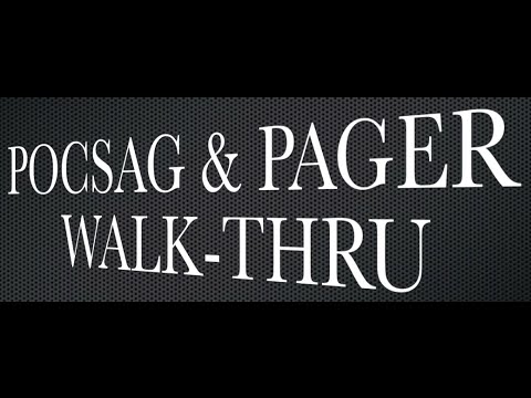 N0AGI - POCSAG & PAGER w/ an Encoder+Transmitter