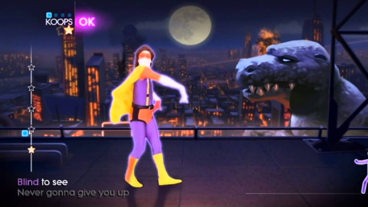 N1UP.nl - Just Dance 4 - Wii - Rick Astley - Never Gonna Give You Up