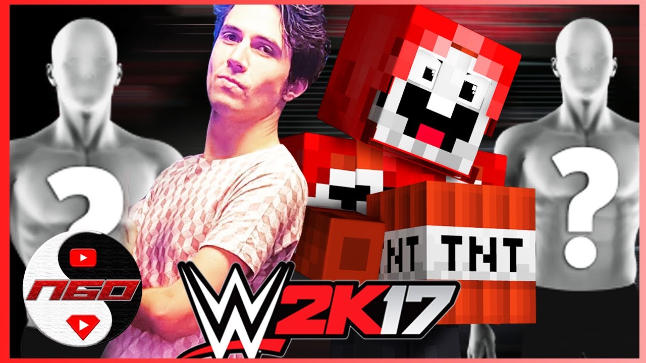 N60Sean & ??? vs ExplodingTNT & ??? | Youtubers/Heroes Round 1 | WWE 2K17  [s6e6]