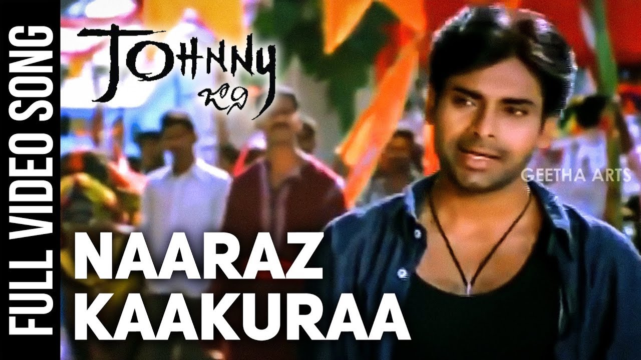 Naaraz Kaakuraa Full Video Song | Johnny Video Songs | Pawan Kalyan | Ramana Gogula | Geetha Arts