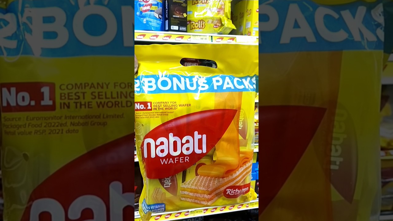 Nabati Richeese Wafer #shorts #wafer #nabati