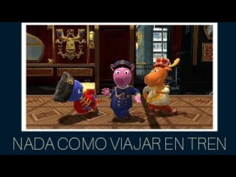 Nada como viajar en tren - Tyrone, Uniqua y Pablo