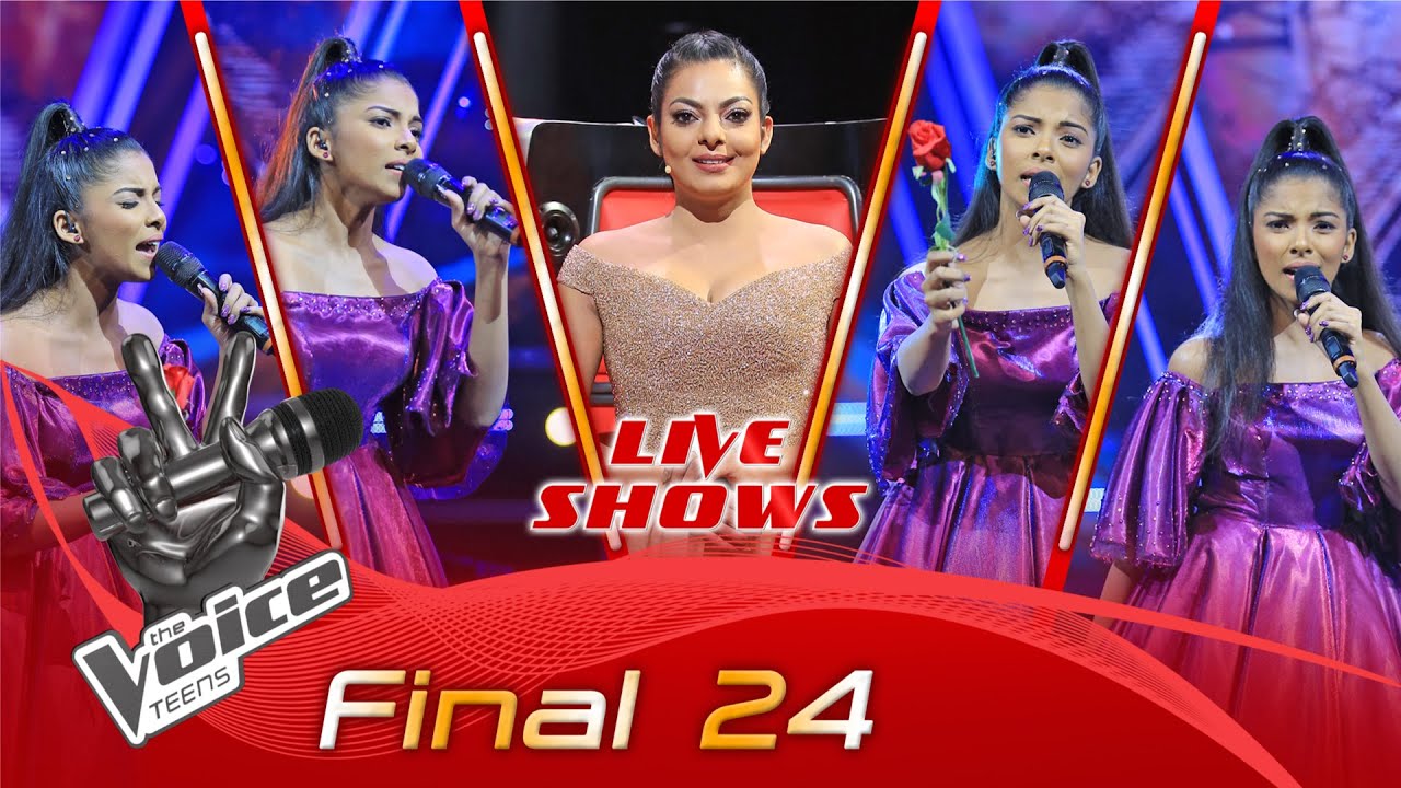 Naduni Yameesha | Thawa Eka Parak (තව එක පාරක්) | Live Shows | Final 24 | The Voice Teens SL