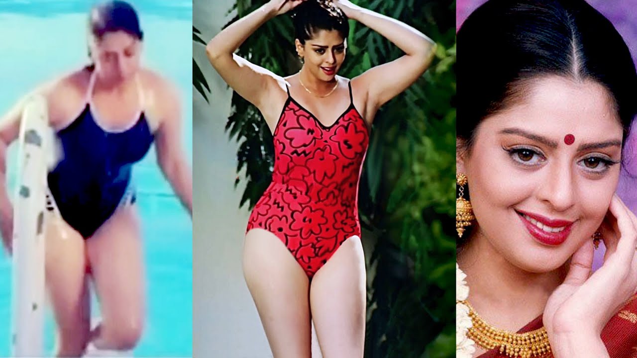 Nagma | Hot Swimsuit Scenes | 90's Tamil Film Hot Edit | Part-1