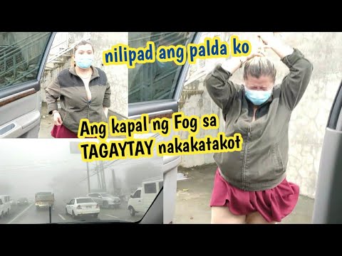 Nagpunta sa Resort ng Tagaytay ang kapal ng FOG /Nag pa gupit /WANNA BELS