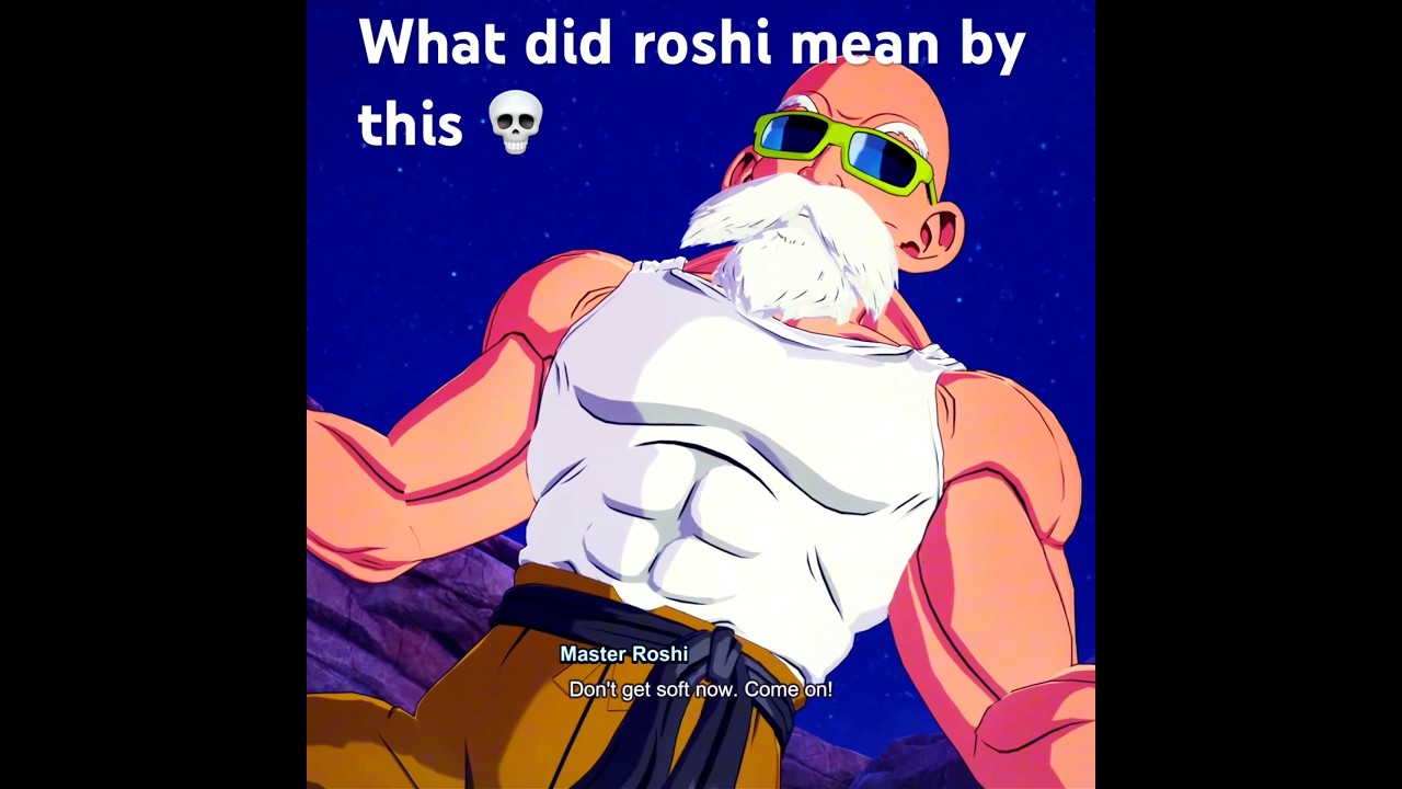 Nah Roshi Wilding on this one 😭😭 #dbz #kefla #roshi