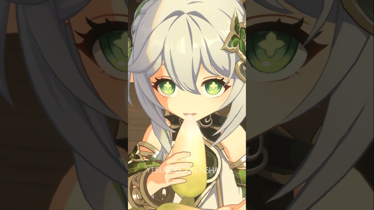 Nahida eats Radish #genshinimpact #genshin #原神 #nahida