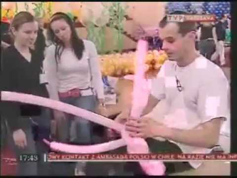 Największa dekoracja balonowa - Teresin 2010.flv - TVP Warszawa - Kurier Mazowiecki