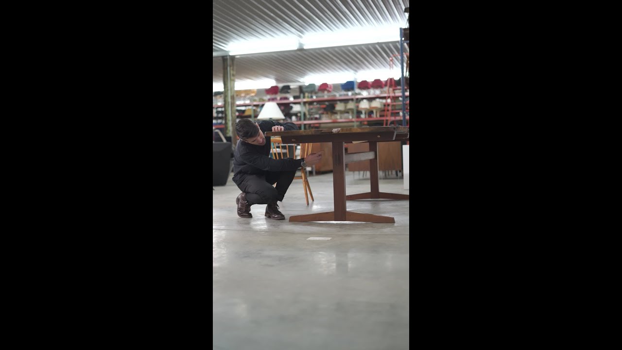 Nakashima Trestle Table Breakdown ASMR #rarify