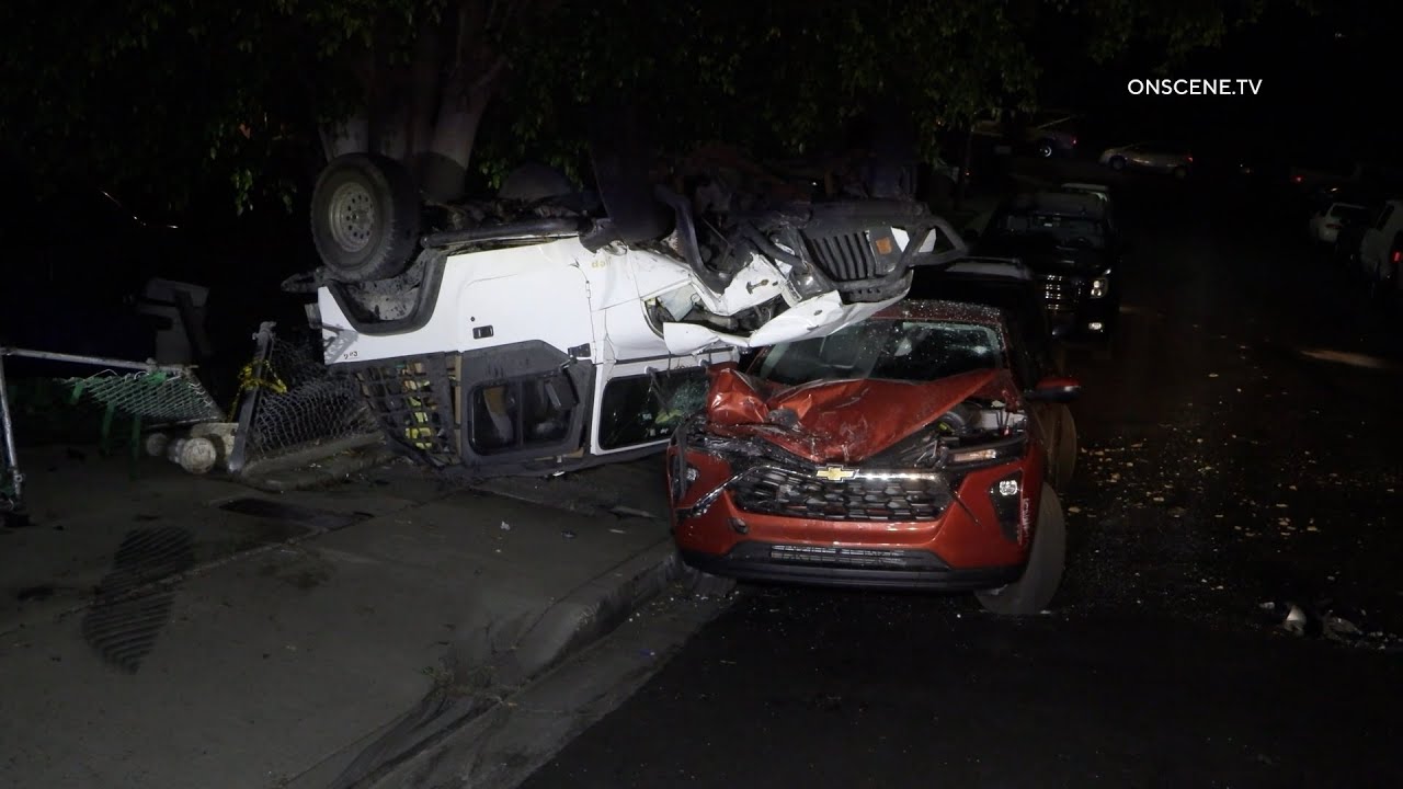 Naked Man Ejected and Killed in Crash