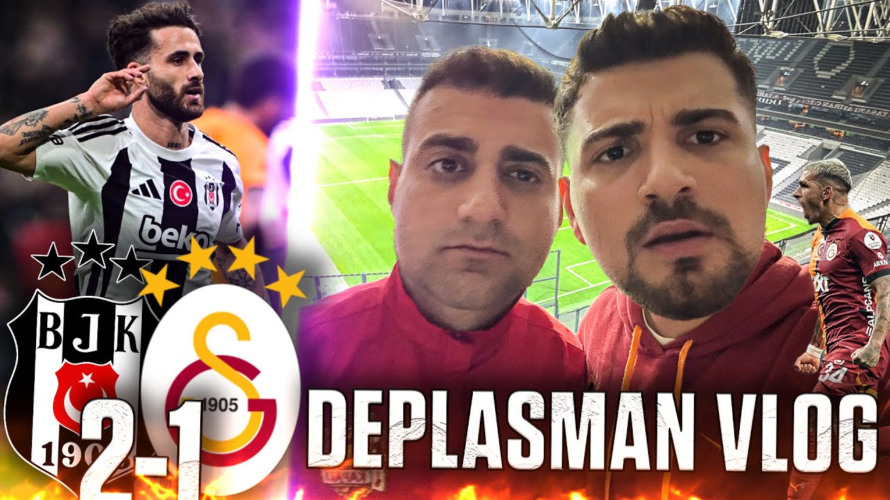 NAMAĞLUPLUK GİTTİ SAHA ve TRİBÜN KARIŞTI İNÖNÜ DEPLASMANI | Beşiktaş 2-1 Galatasaray Stad Vlog