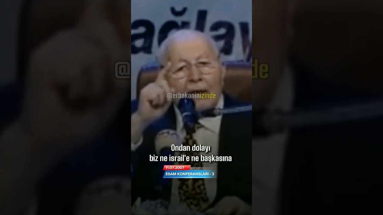 Namaz Kılan Yahudi Kölesi! | Necmettin Erbakan