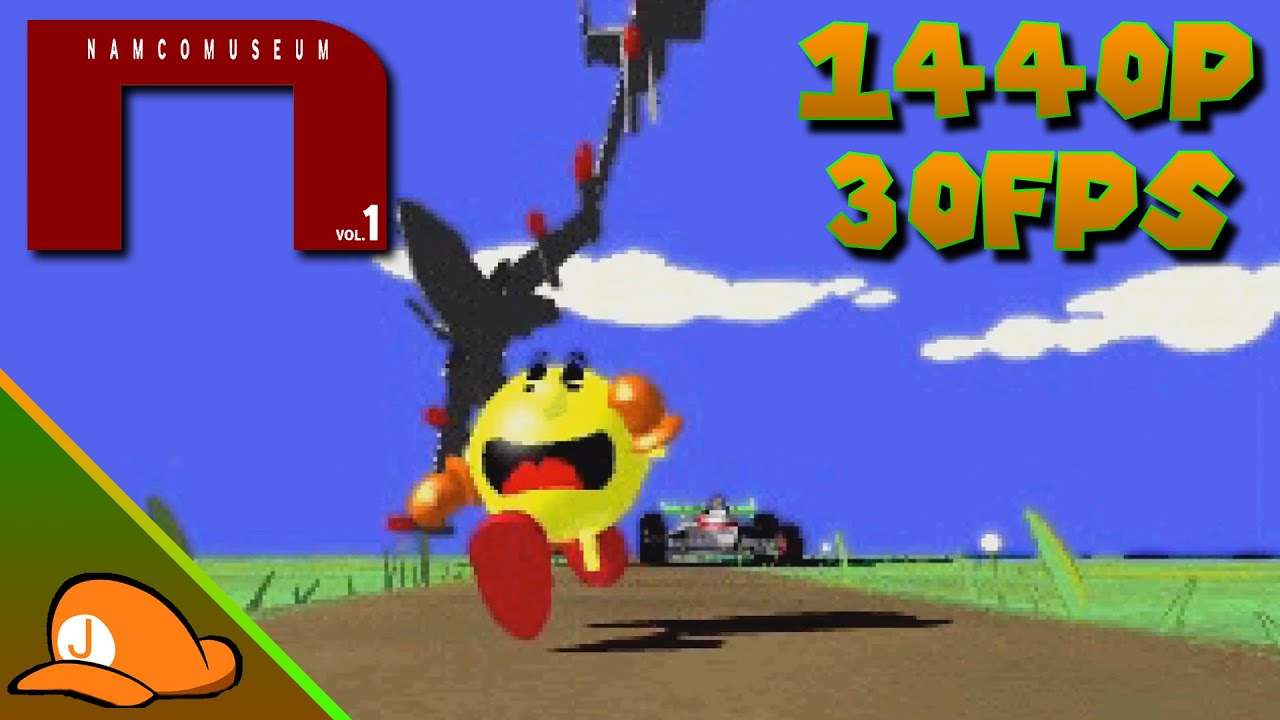 Namco Museum Vol. 1 Intro 1440p 30fps