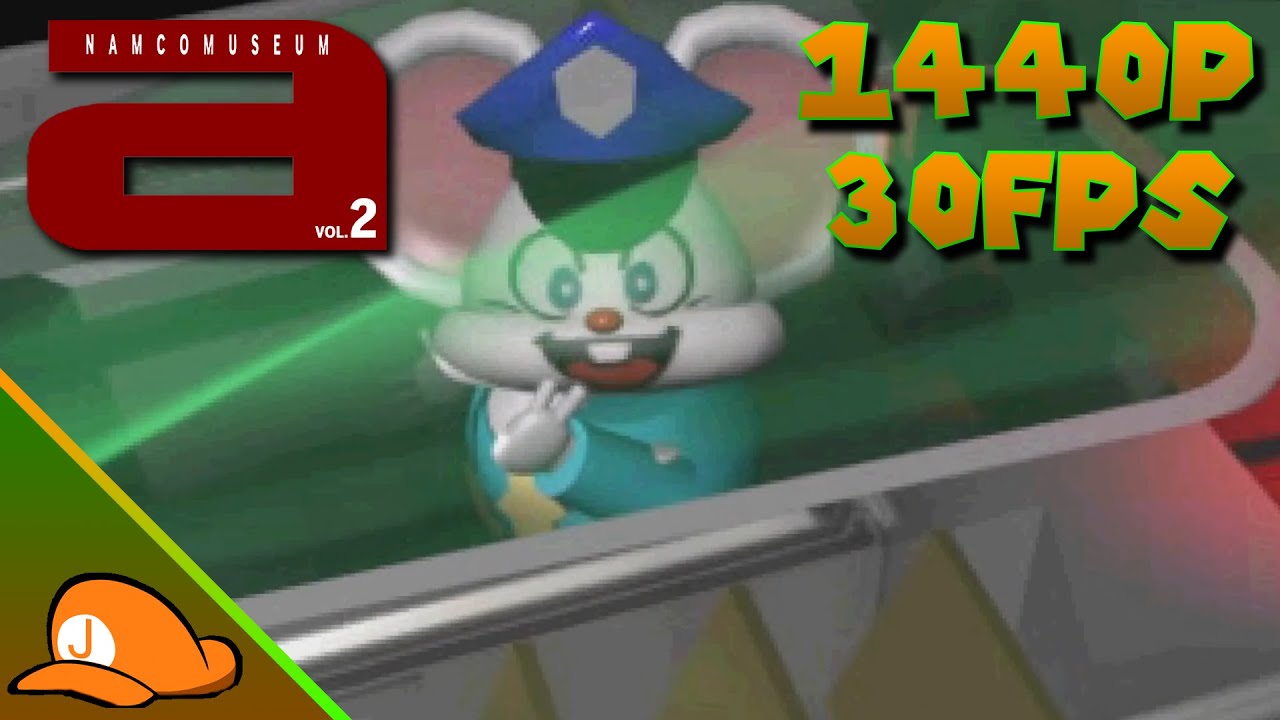 Namco Museum Vol. 2 Intro 1440p 30fps