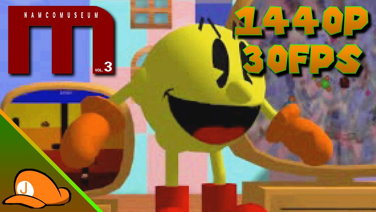 Namco Museum Vol. 3 Intro 1440p 30fps