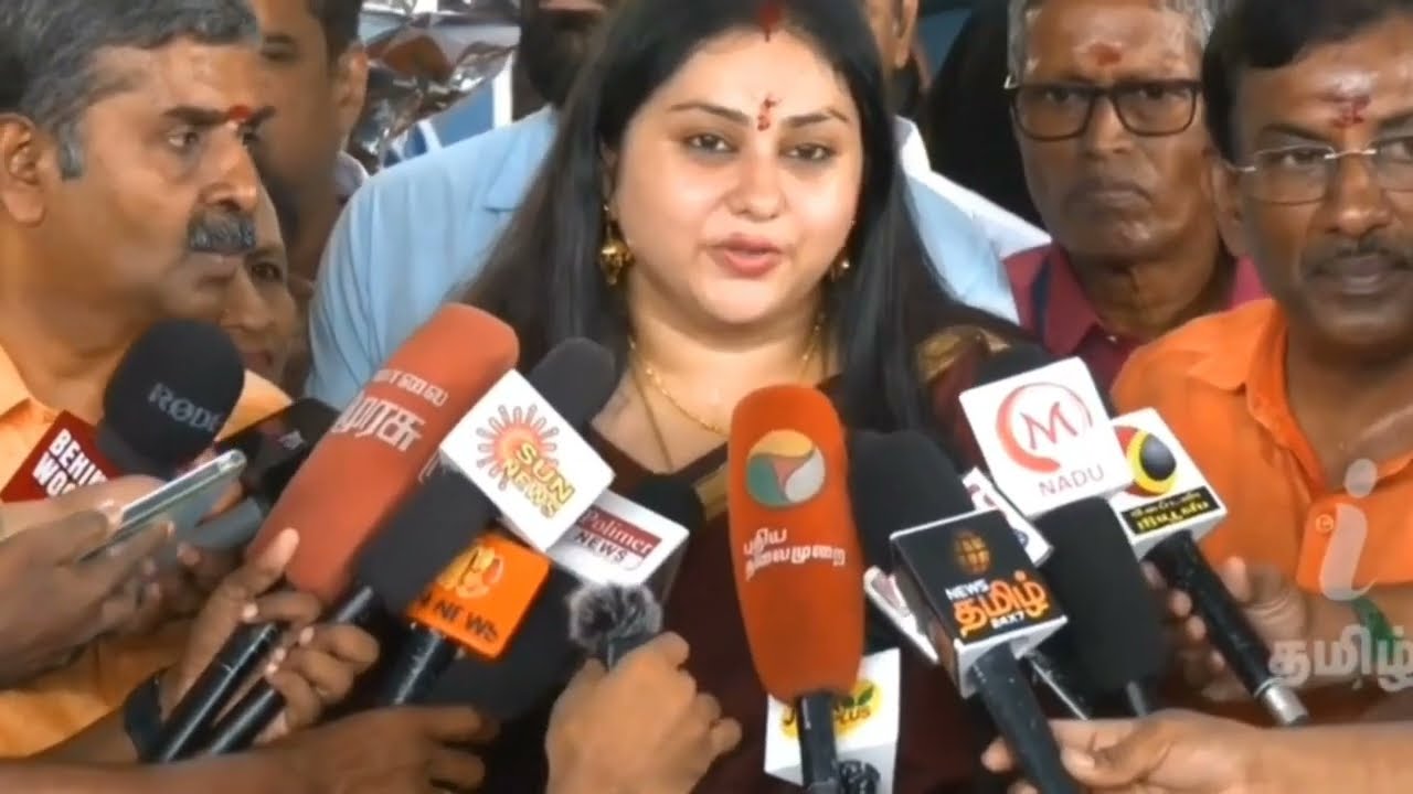 Namitha press meet mini troll | BJP | Karnataka Election | Temple visit | PaperPencil | Congress
