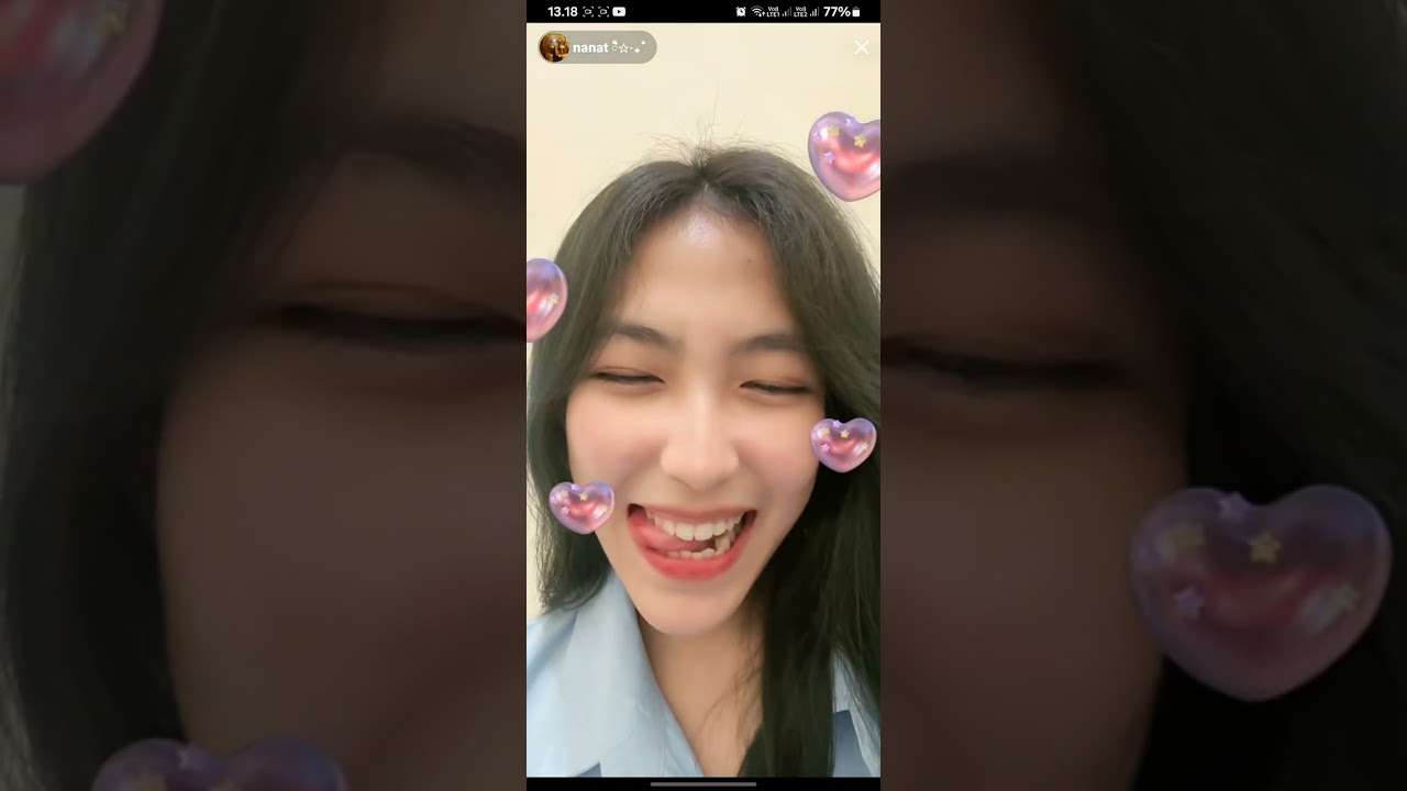 Nanat live tiktok 😋