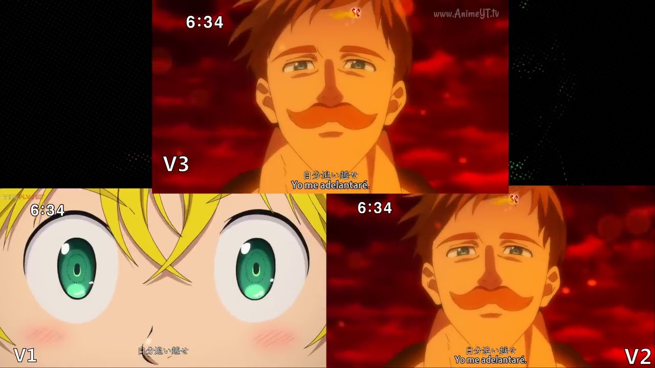 Nanatsu No Taizai  Imashime no Fukkatsu OP 2  v1 v2 y v3