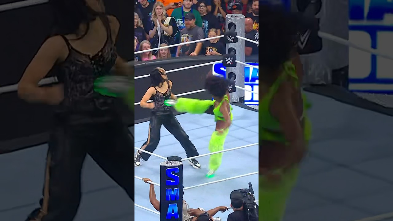 Naomi was not messing around! 👏👏👏