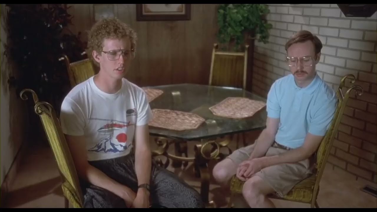 Napoleon Dynamite: Rico eating steak
