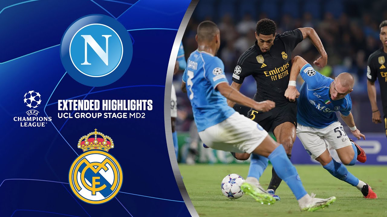 Napoli vs  Real Madrid: Extended Highlights | UCL Group Stage MD 2 | CBS Sports Golazo