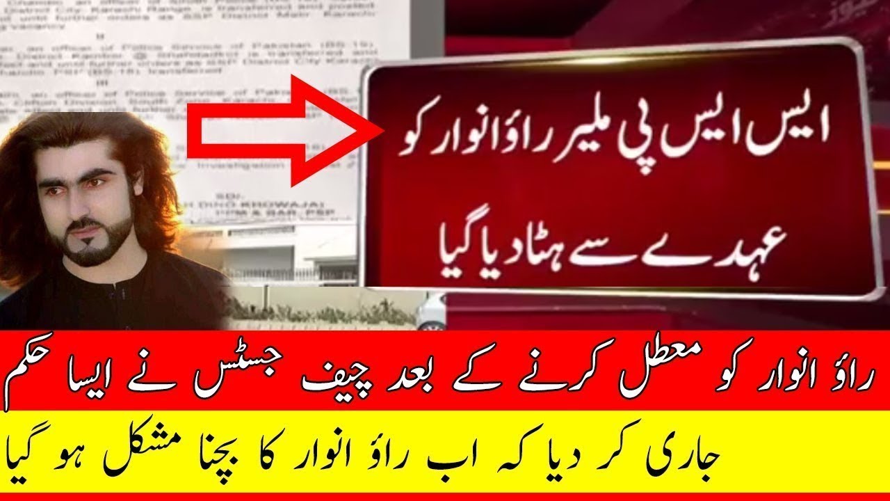 Naqeeb Ullah Masood K Qatil SSP Malir Rao Anwar K Warrant Jari | rai & bhatti studio