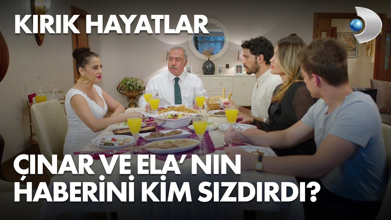 Çınar ve Ela'nın haberini kim sızdırdı? Kırık Hayatlar 4. Bölüm