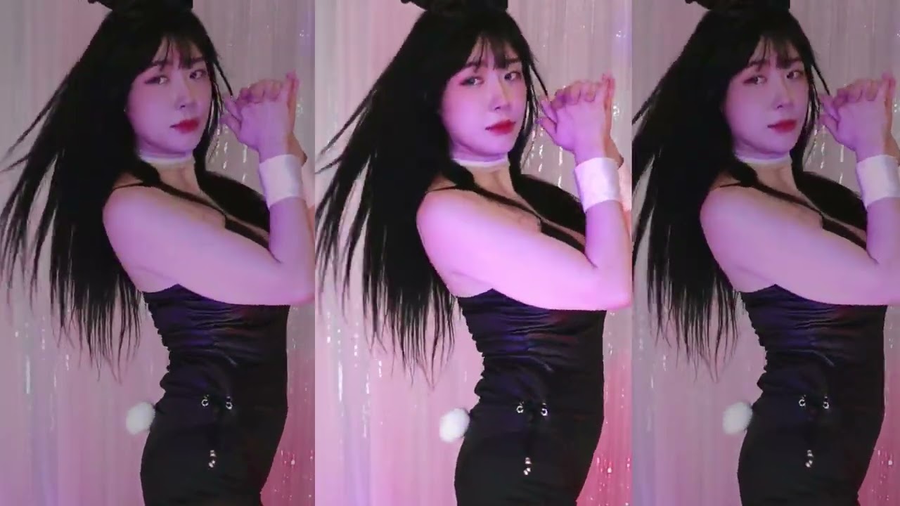 narang 421 dances in a bunny costume