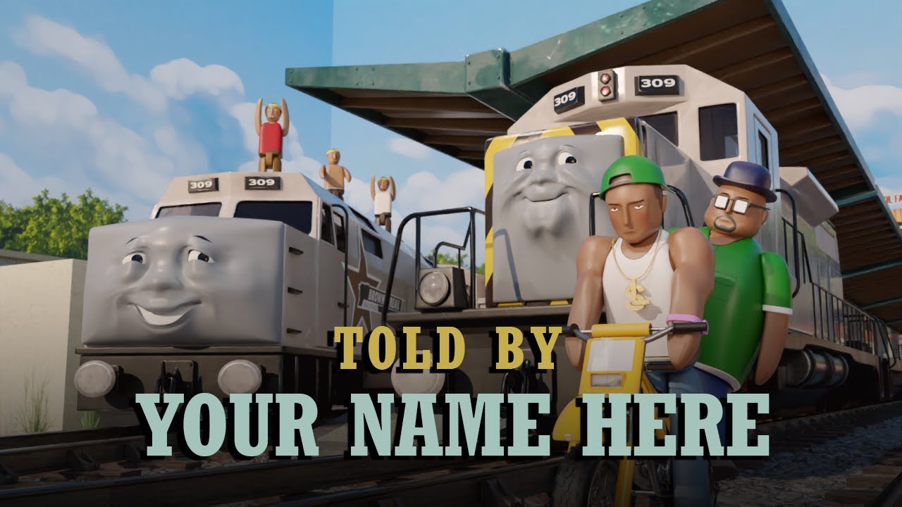 (narrator-less) GTA… but with Talking Trains #2 (for fandubs!!)