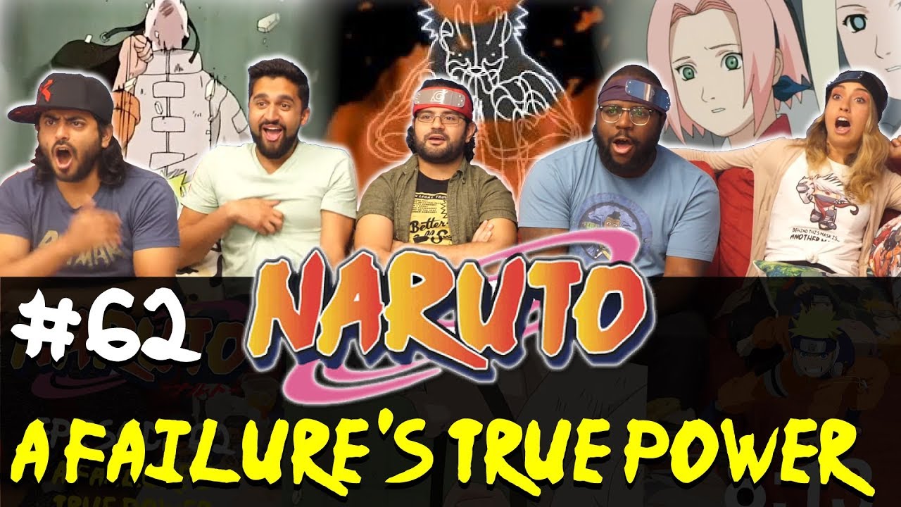 Naruto - Episode 62 A Failure's True Power - Group Reaction