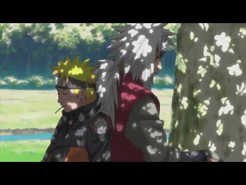 Naruto and Jiraiya last moments (English Dub)