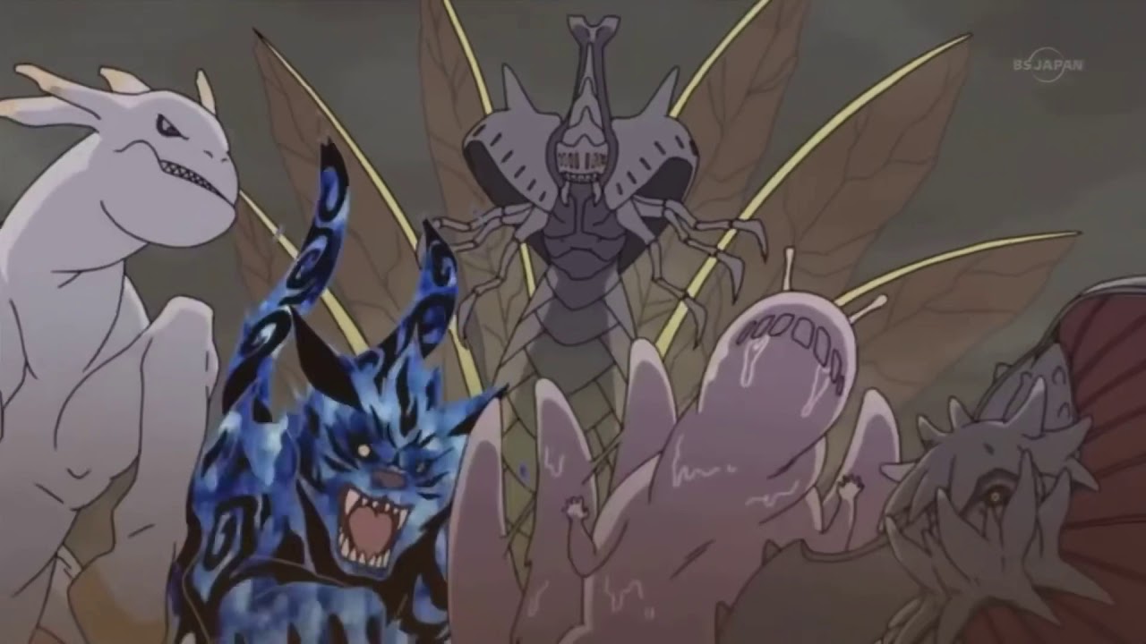 Naruto et Kurama réconciliation, les 5 démons vs Naruto&Kurama VF