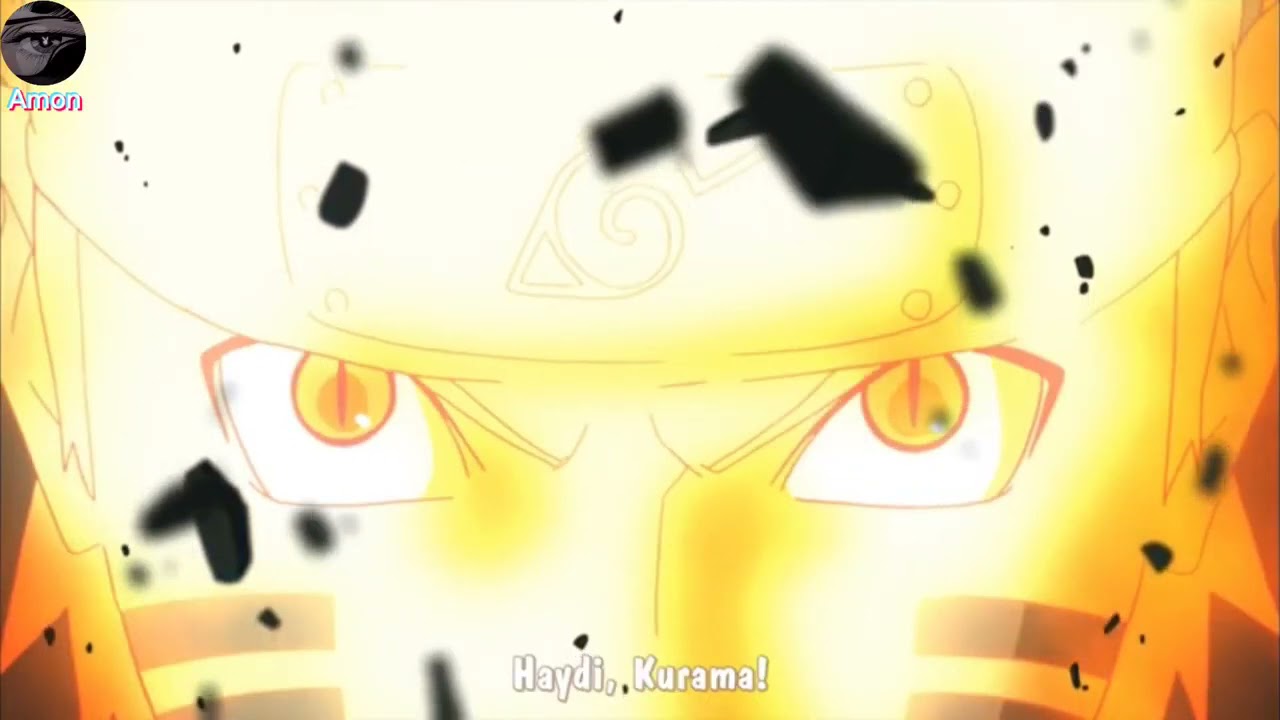 Naruto Kurama'yla Anlaşıyor - Mührü Kaldırıyor - 9 Kuyruklu Moduna İlk Giriş   Türkçe Altyazılı