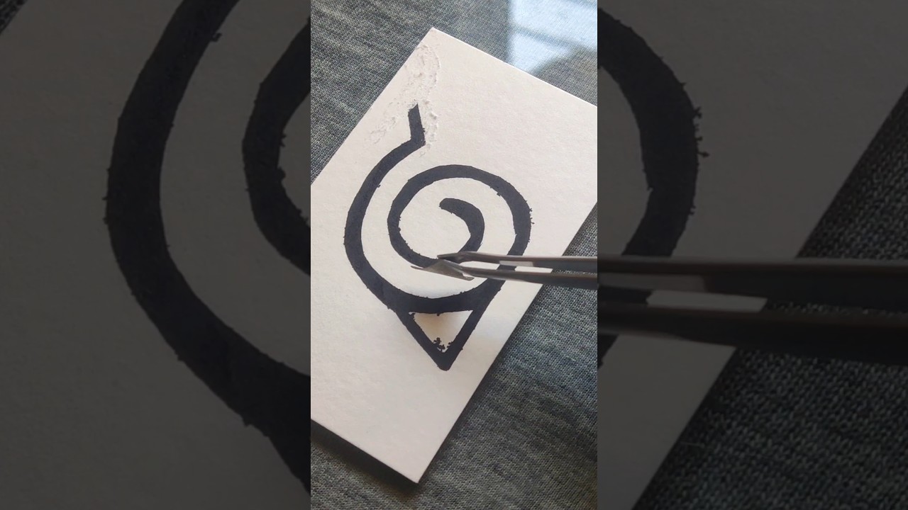 Naruto logo🍥 #drawing #painting #shorts #art #music #foryou