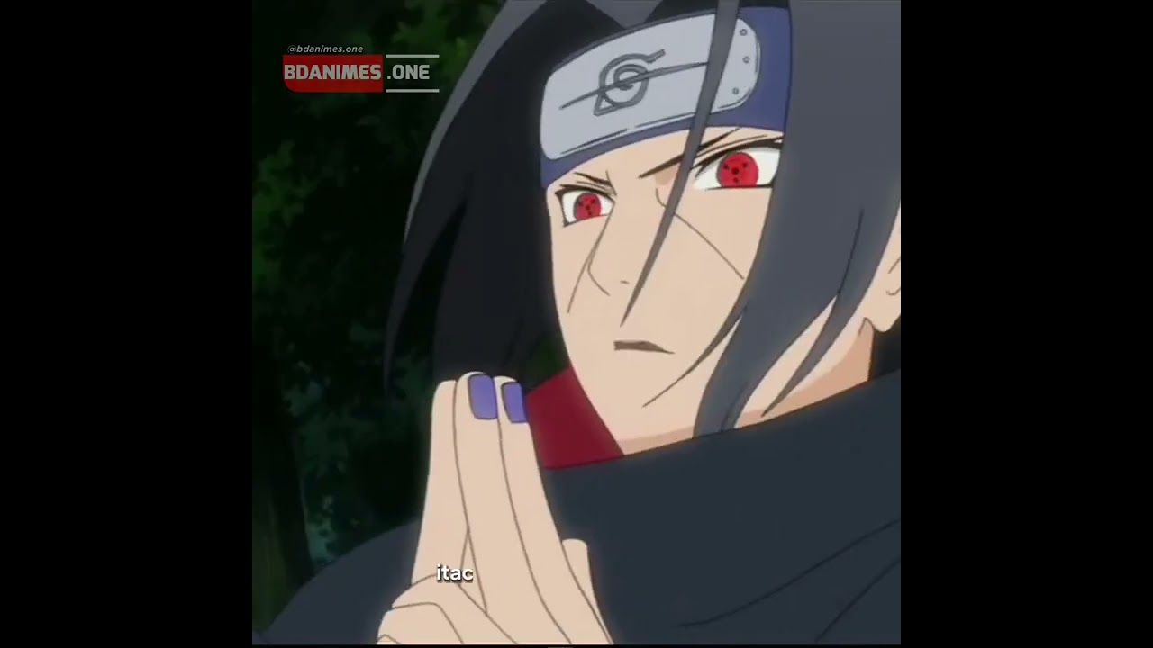 Naruto Shippuden - Cena mais arrepiante do itachi... #anime #shorts
