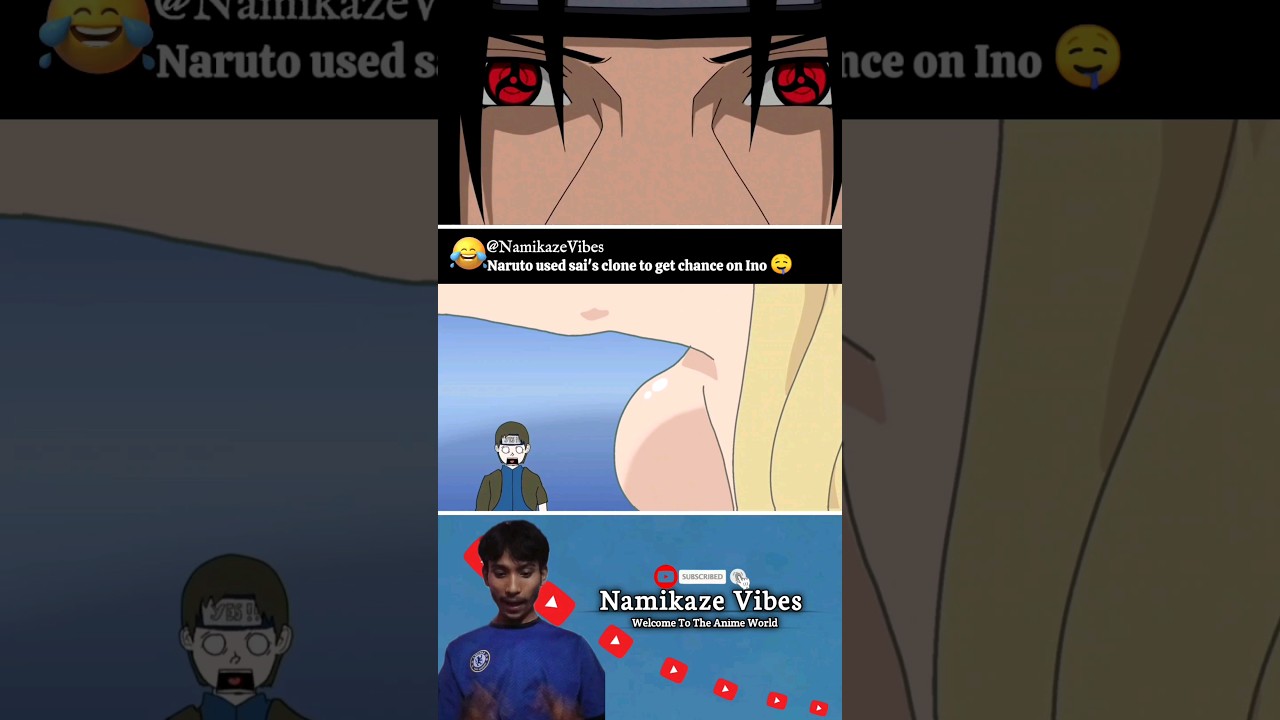 Naruto Trick on Ino 🤤 #naruto #namikazevibes #shorts