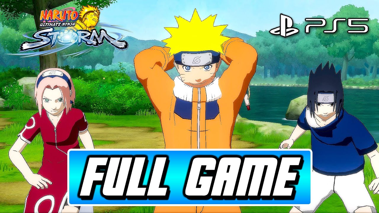 Naruto Ultimate Ninja Storm - Full Game Gameplay Walkthrough (No Commentary)