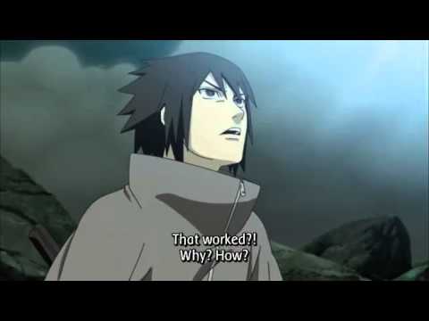Naruto vs Obito.. Sage Rasengan