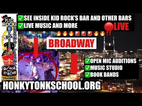 NASHVILLE TN LIVE  BROADWAY IRL STREAM