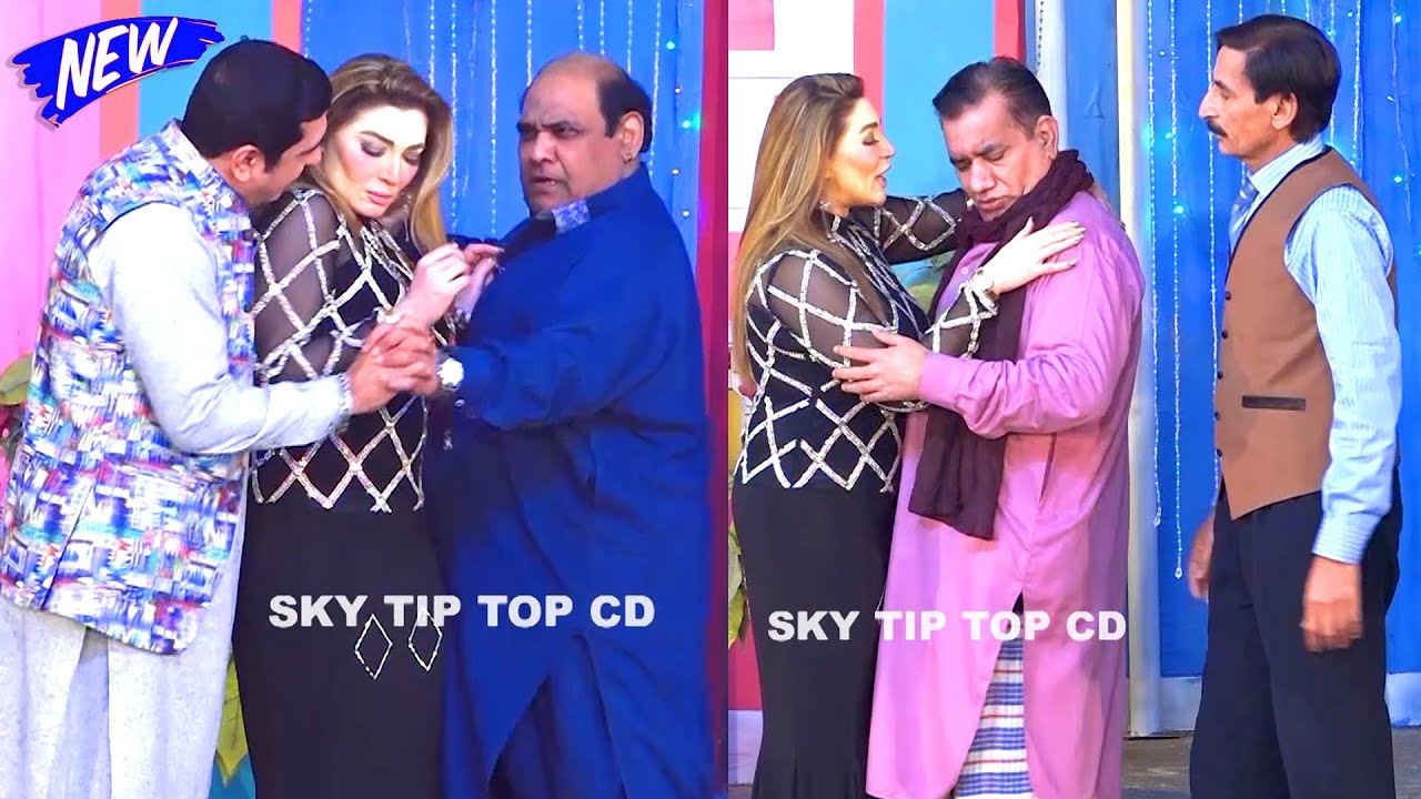 Nasir Chinyoti and Khushboo | Zafri Khan | New Stage Drama | Deewane Huye #comedy #comedyvideo