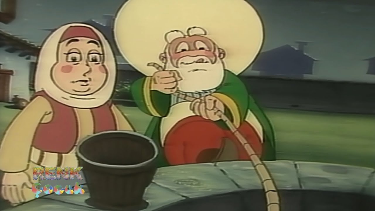 Nasreddin Hoca 1. Bölüm - Ay Dede Kuyuya Düşmüş | Renk Çocuk