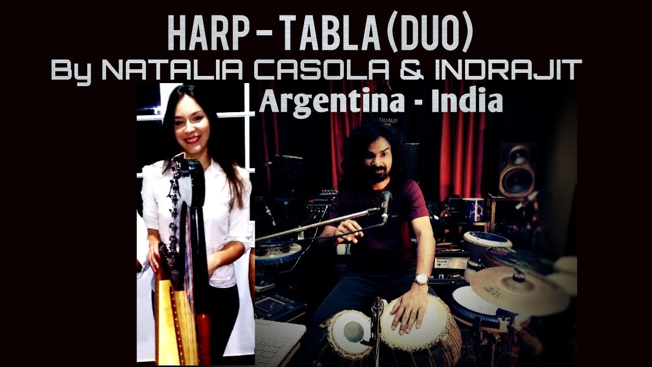 NATALIA CASOLA (HARP)| INDRAJIT (TABLA)