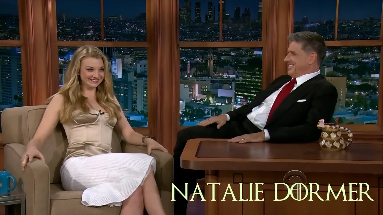 Natalie Dormer’s Mesmerizing and Playful Interview with Craig Ferguson on The Late Late Show!